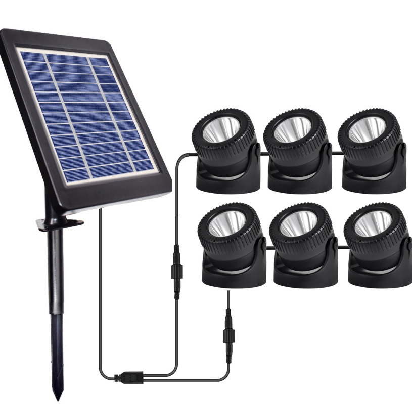 Factory direct supply of new solar pond lights, projector lights, underwater lights, amphibious lights, lawn lights and decorative lights Application Scenario