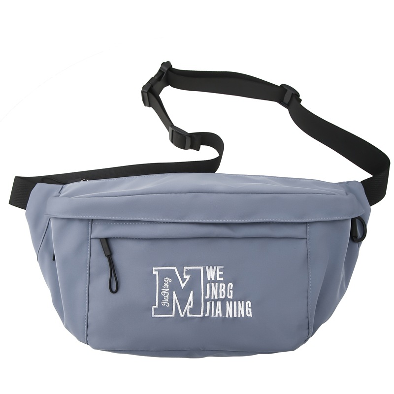 A new portable student crossbody bag with a large capacity, suitable for both boys and girls, featuring an outdoor sporty and laid-back style Item Picture