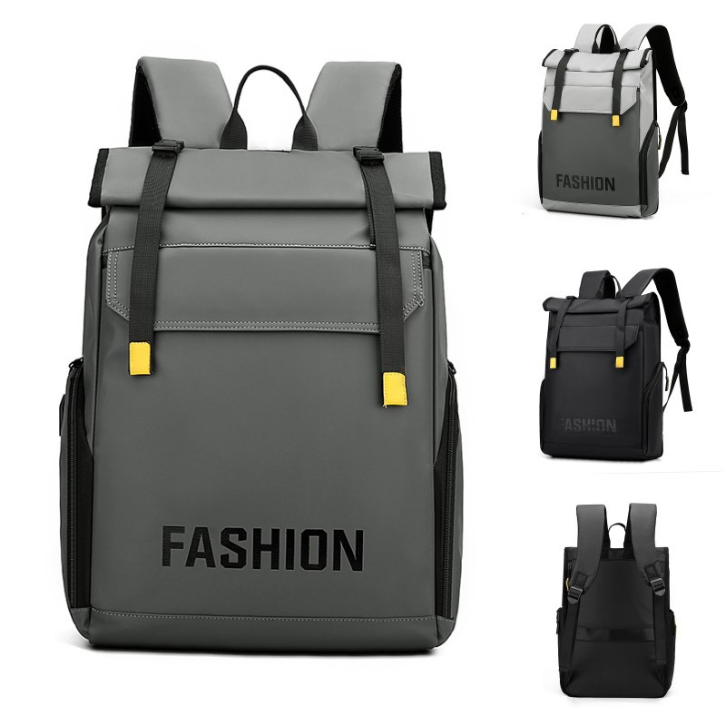 New cross-border large-capacity backpack, men's business and casual backpack, women's beautiful outdoor college student schoolbag full figure