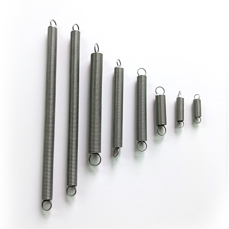 Wholesale of spring steel tension springs, double-hook toy and electrical appliance tension springs, stainless steel precision compression tension special-shaped springs Specification drawing