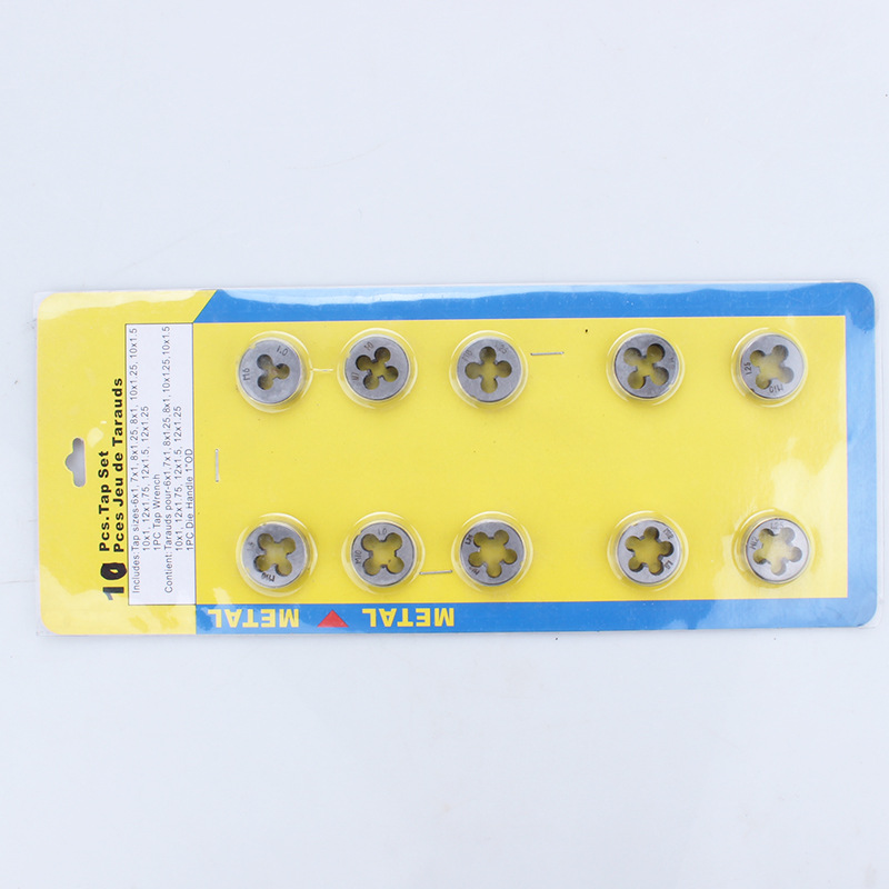 Wholesale of tap and die sets in various specifications, including 12 pieces, 60 pieces, 86 pieces and 110 pieces of tap and die sets undefined