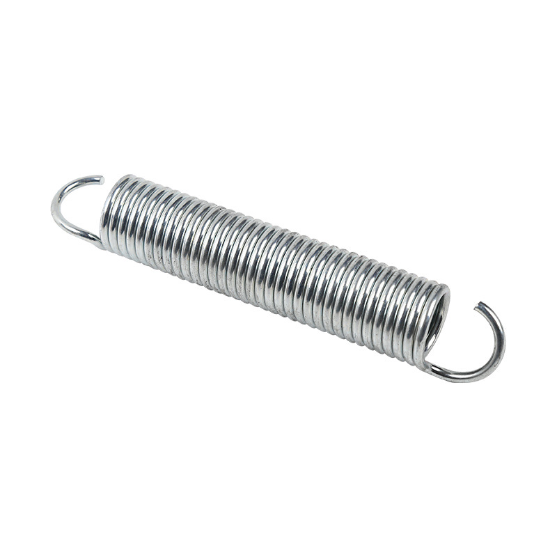 304 stainless steel double-hook tension spring, belt hook spring, Jiangsu manufacturer, non-standard customized tension spring trampoline equipment Item Picture