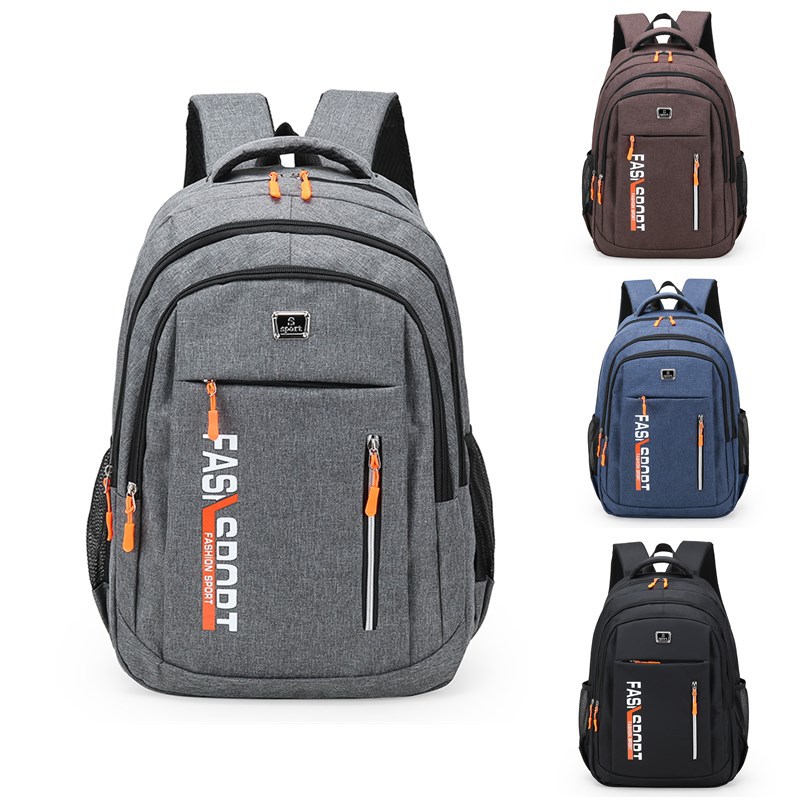 Manufacturer wholesale backpacks, men's business backpacks, fashionable and trendy junior high school student schoolbags, casual travel computer bags full figure