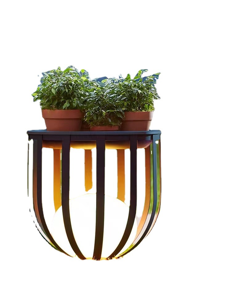 Solar-powered outdoor waterproof lamps, garden lamps, lawn lamps, villa terrace garden lamps, floor lamps, outdoor pergola lamps Item Picture