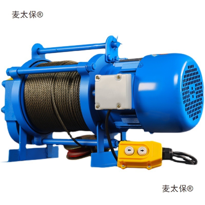 Multi-functional hoist, 220v household winch, 1-ton, 2T electric hoist, 380v building decoration, Xiaomai Taibao Item Picture