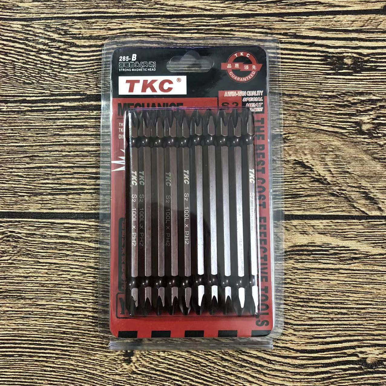 The original manufacturer, Taiwan TKC industrial-grade screwdriver, features a strong magnetic cross with high torque, does not slip and is impact-resistant Specification drawing