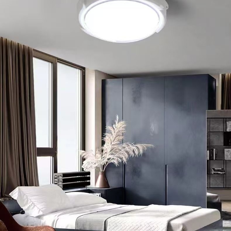 Solar lamps, ceiling lamps, corridor and courtyard lamps, indoor energy-saving household led lamps, balcony eye-protecting bedroom lighting lamps details Picture