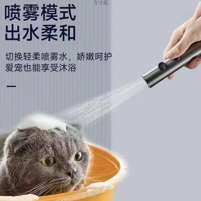 New all-copper toilet companion, one in and two out, dual-control and dual-water outlet spray gun, dual-control Angle valve for bathroom, cross-border e-commerce Application Scenario