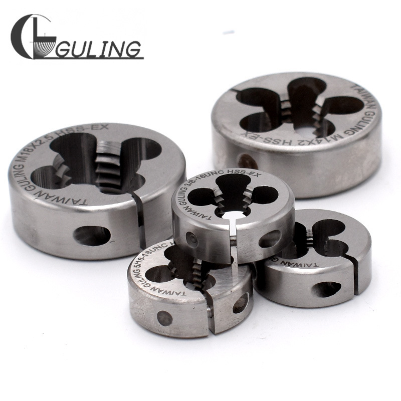Taiwan GULING adjustable metric round die AR-D stainless steel special round die M1, M2, M4, M6, M8-M24 details Picture