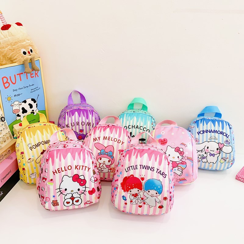 2025 New style children's kindergarten schoolbag, preschool class, 3-6 years old boys and girls small schoolbag, cartoon backpack full figure