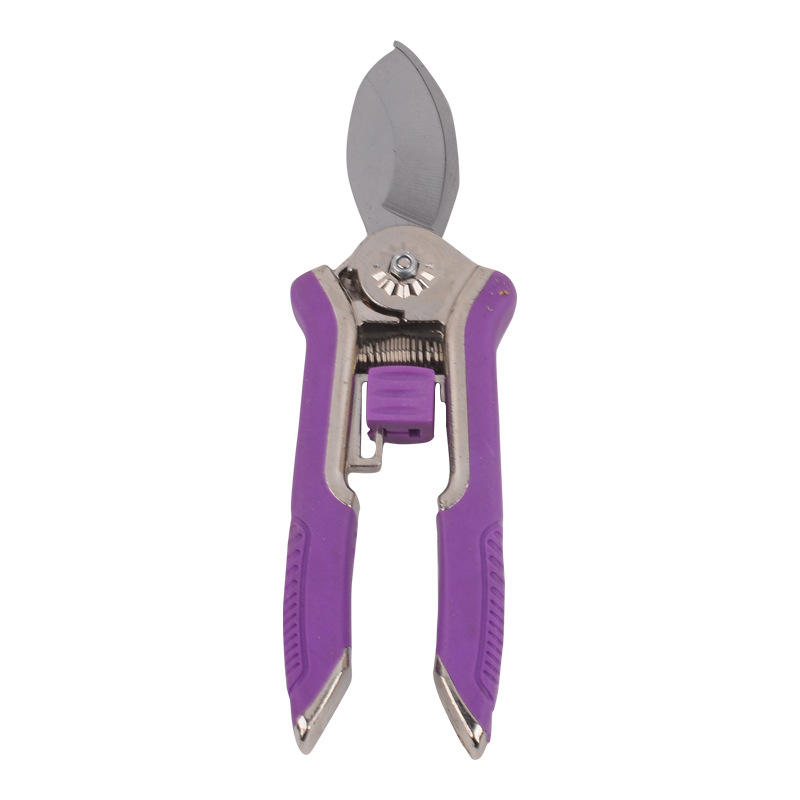 New type of branch curved blade flower art scissors for home flower shops, stainless steel flower branches, small branch scissors, tender branches, potted plants and fruit branches Item Picture