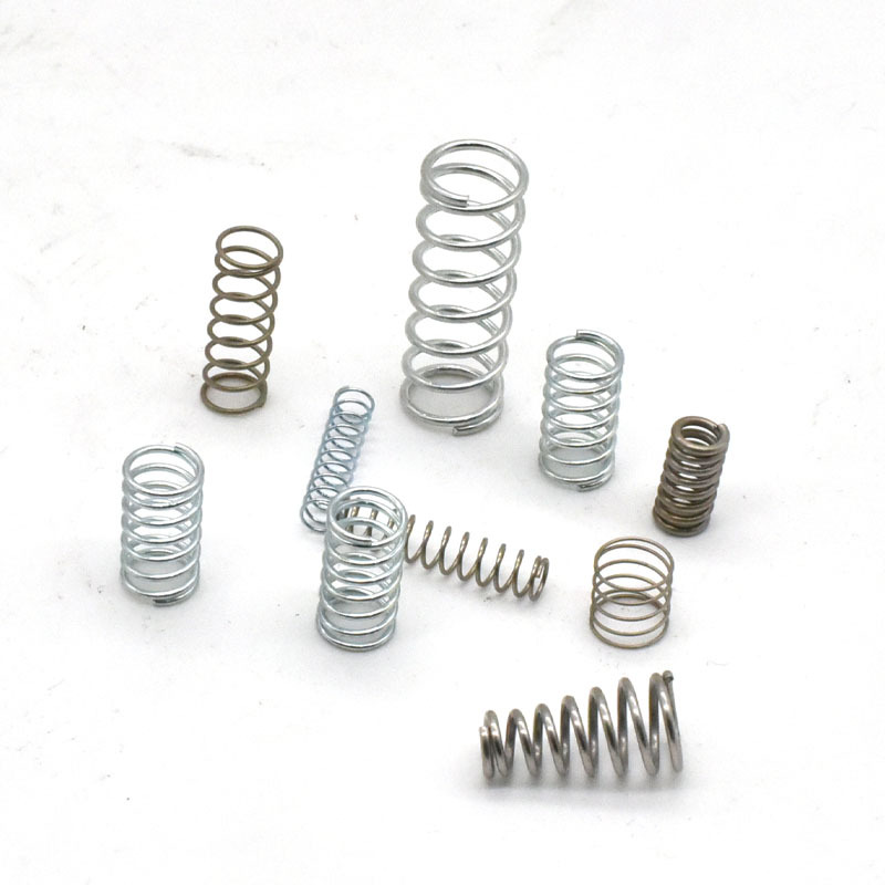 Compression spring: 304 stainless steel spring, small spring, high elasticity compression spring, wire diameter 0.3-3.0, cylindrical pen core spring Specification drawing