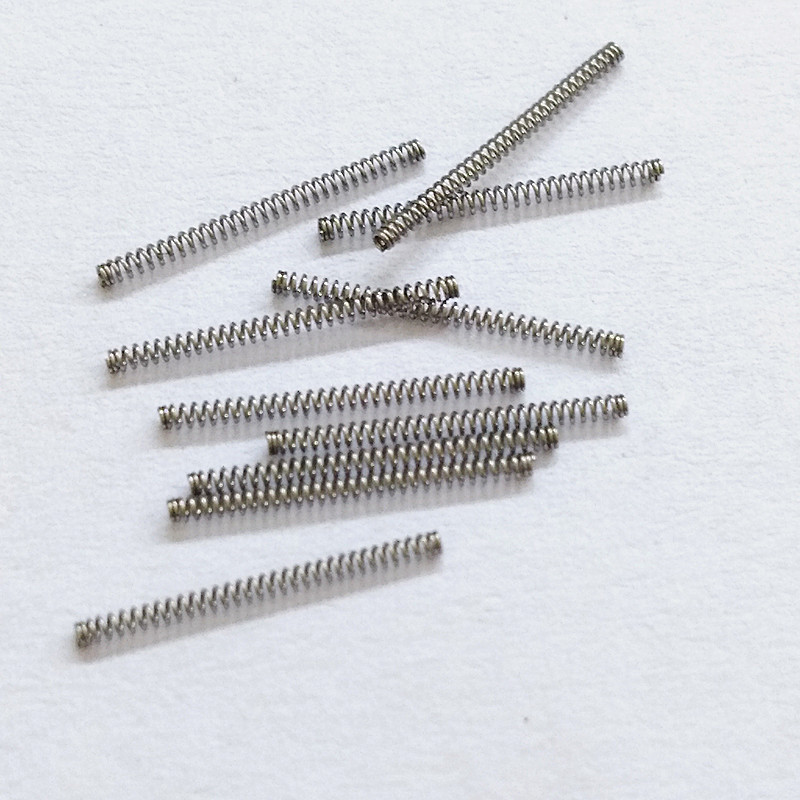 0.1-0.3 wire diameter beryllium copper spring processing, pogopin stainless steel compression small spring, conductive, gold-plated wholesale details Picture
