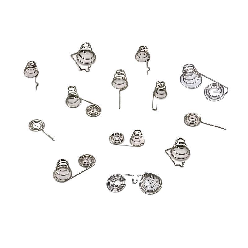 ✅ battery spring No. 5, No. 7 remote control toy spring piece battery compartment battery box accessories positive and negative pole tower spring connection details Picture