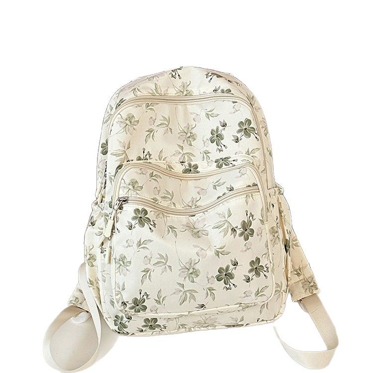 2025 New high-appearation-level butterfly-printed backpack, student schoolbag, women's summer large-capacity casual travel backpack Item Picture