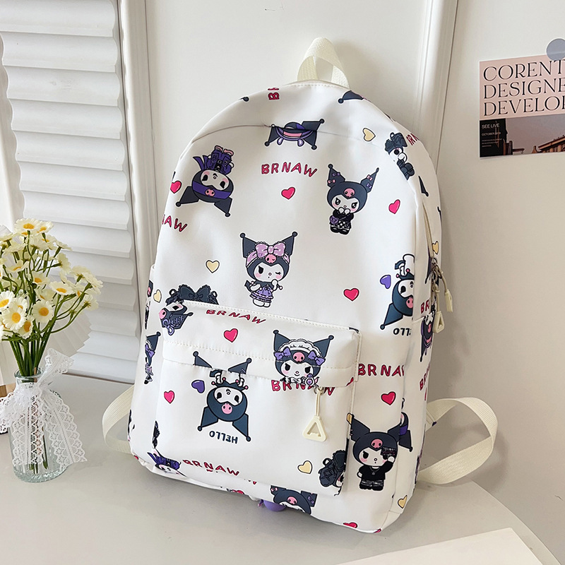 New ins Japanese-style backpack for junior high school girls, cute school bags for college students, primary and secondary school students, and girls' backpacks full figure