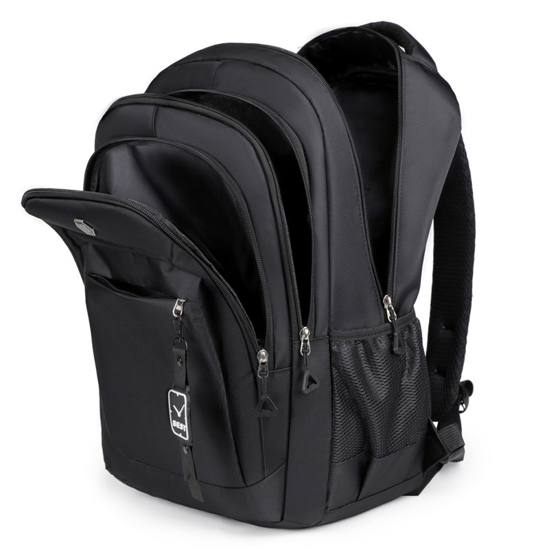 Wholesale of new backpacks for junior and senior high school students, simple and large-capacity travel, computer and business backpacks Application Scenario