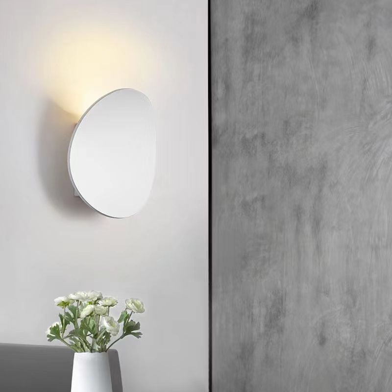 Wall lamps, outdoor waterproof led exterior wall lamps, outdoor entrance wall washing lamps, double-head up and down illumination lamps, background wall lamps Application Scenario