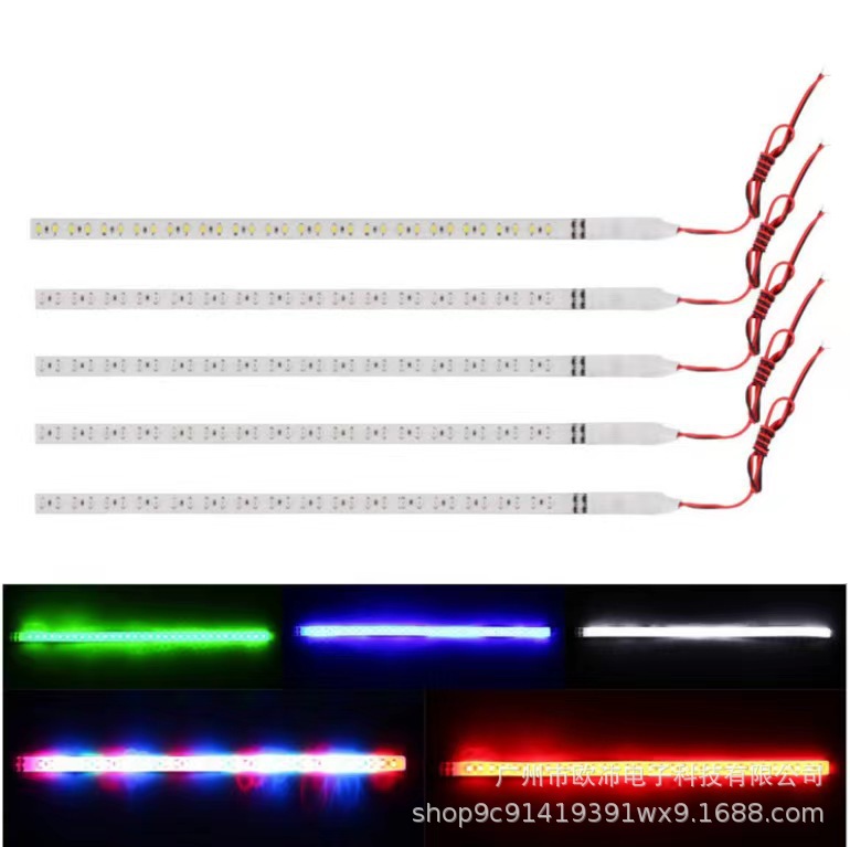 Wholesale LED colorful running lights, Thunderbolt ranger lights, soft light strips, small ranger 3528 light strips, scanning breathing lights full figure