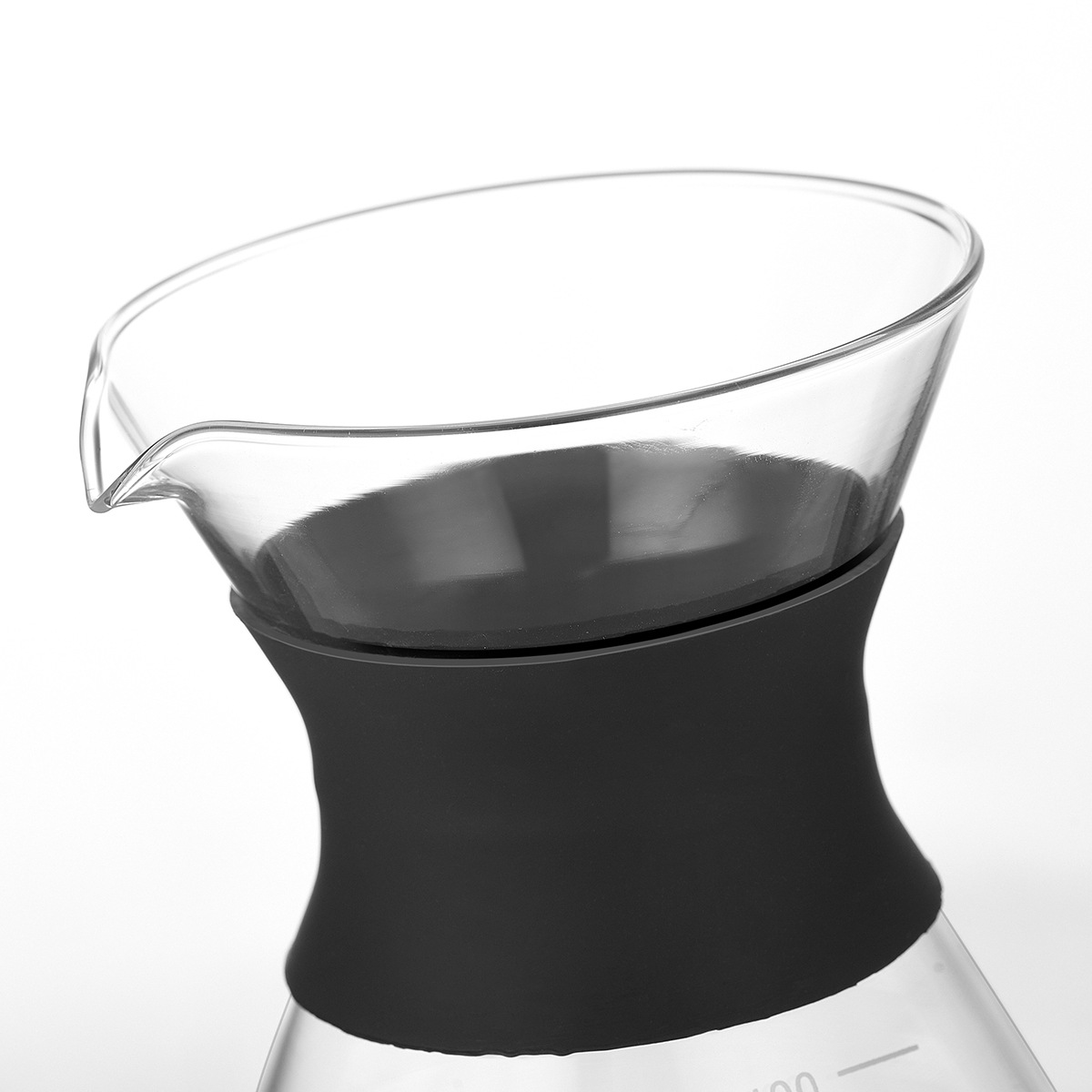 【 Customized LOGO】 Small coffee pot, Italian Mocha pot, home hand-brewed coffee pot, glass coffee sharing pot Application Scenario