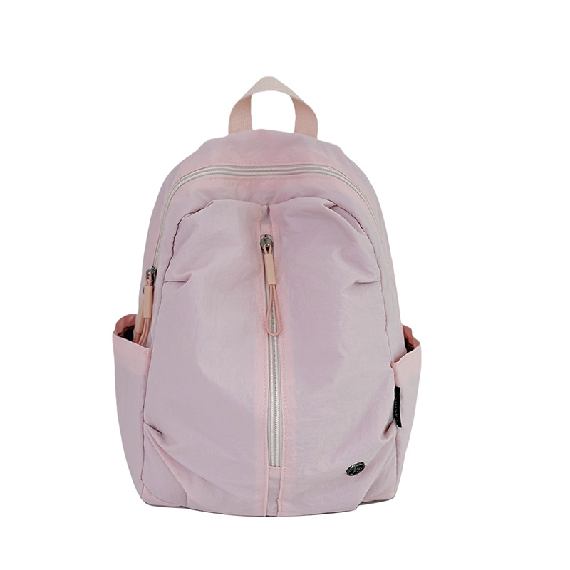 New spring outing lightweight small backpack, women's casual shopping small backpack, men's student class iPad tablet bag Item Picture