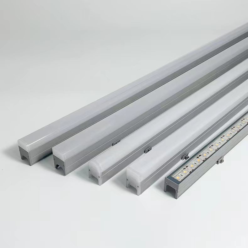 Outdoor linear light, waterproof 12w; outline light, marquee light, seven-color 512; external control rgb; engineering model, building lighting 24v Item Picture