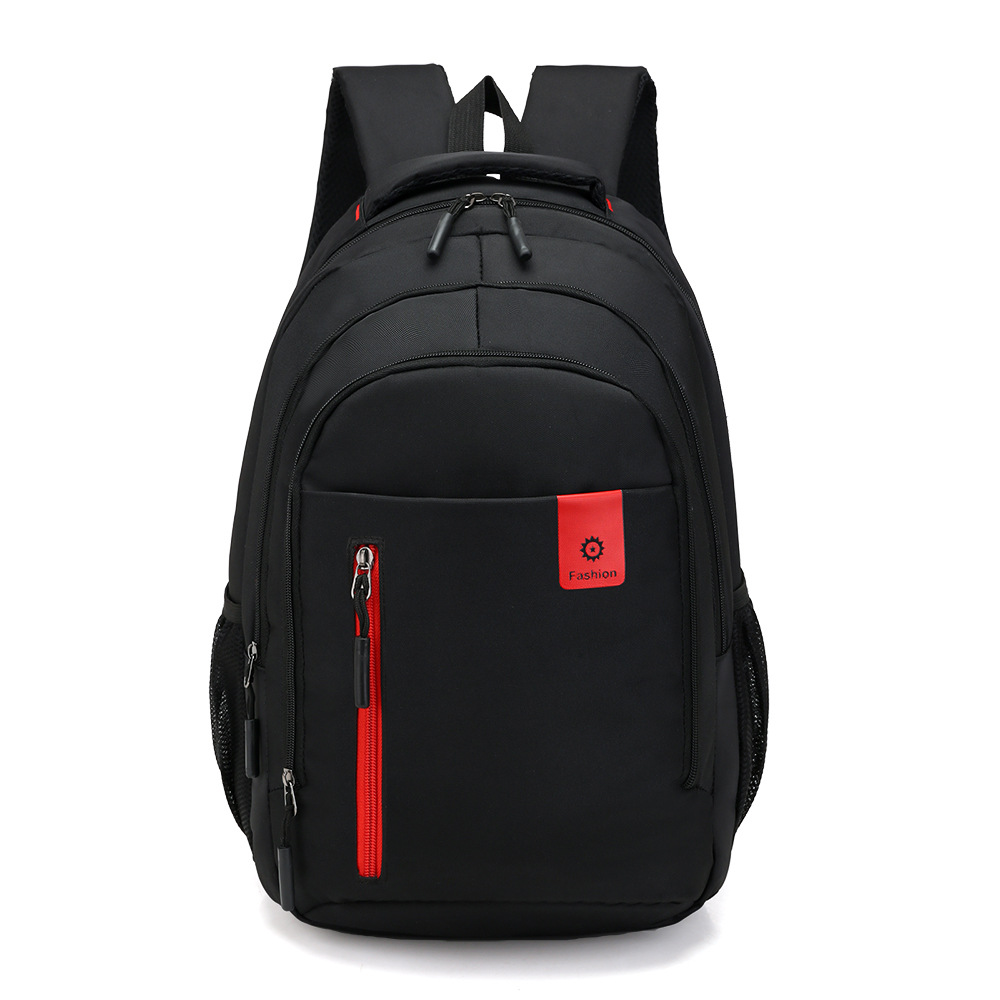 Wholesale of new backpacks, business laptops, backpacks, men's fashionable, simple and casual travel bags, and student schoolbags details Picture
