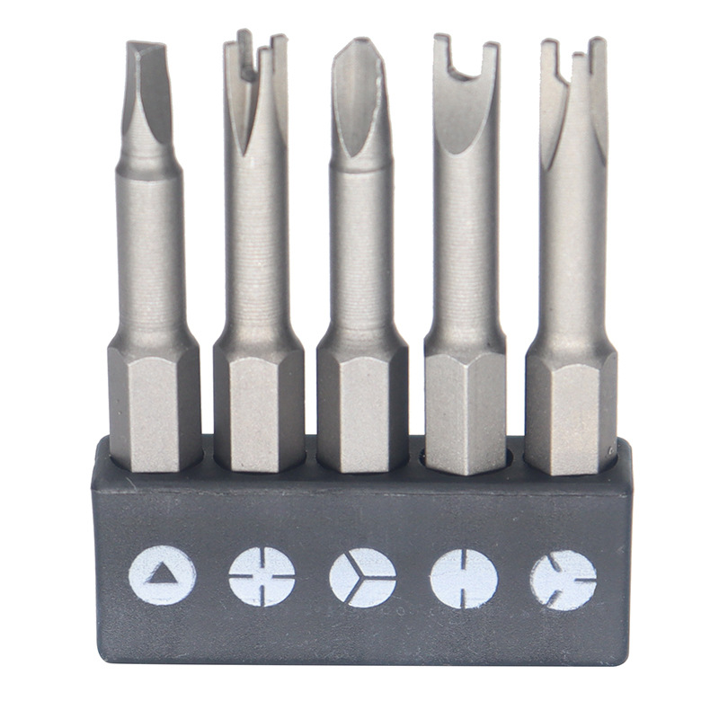 A set of 50 long U-shaped, Y-shaped and triangular socket and home appliance shell screw removal tools Item Picture