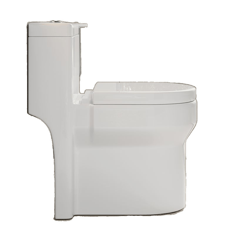 Household flush toilet, large-diameter bathroom toilet seat, siphonic anti-odor toilet, small-sized ordinary ceramic toilet seat Item Picture