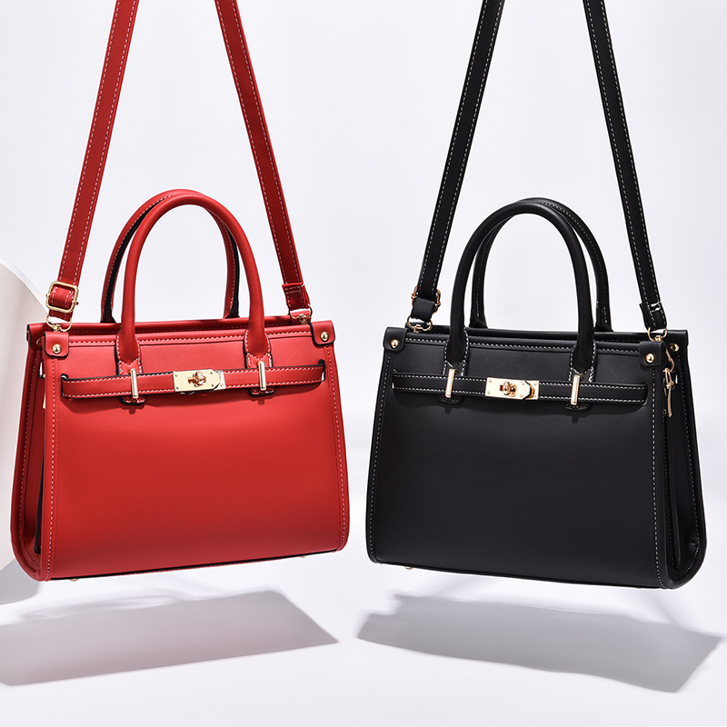 2021 New fashionable and elegant middle-aged women's bag, mom's style handbag, large capacity single-shoulder crossbody bag Specification drawing