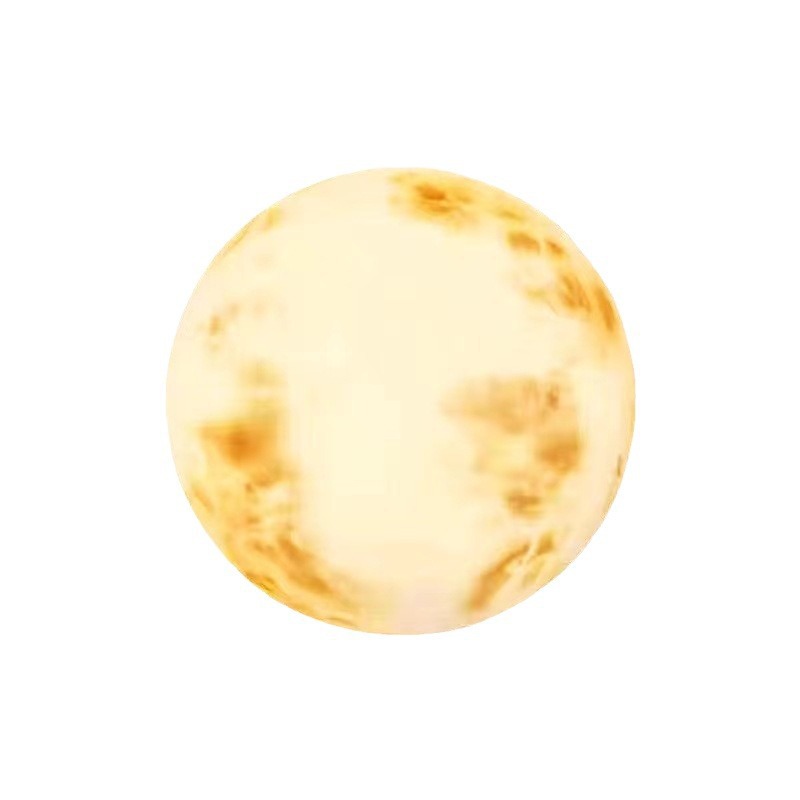 Moon lamp, outdoor solar camping atmosphere lamp, waterproof courtyard lighting decoration, moon-emitting spherical lawn lamp Item Picture