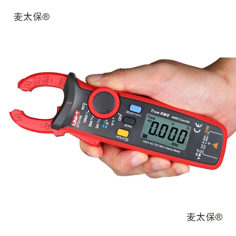 Ulide UT210E mini digital clamp multimeter, AC/DC ammeter, clamp meter, MTAIbao Application Scenario