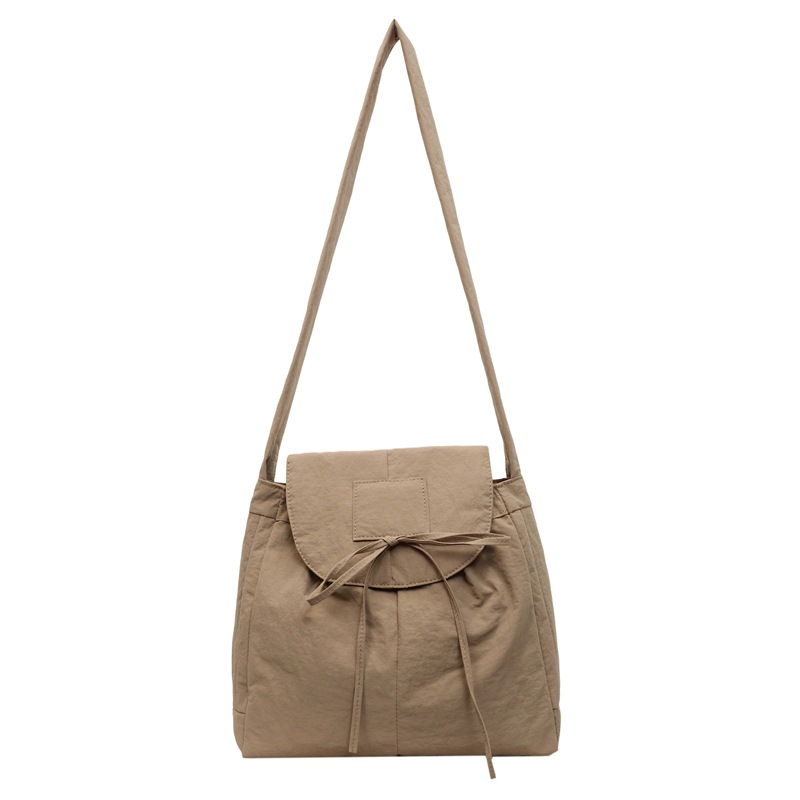 New Spring and summer Korean-style eye-catching niche lightweight pocket bow fresh single-shoulder bag for women's casual crossbody Item Picture