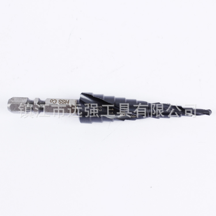 Factory direct supply of high-speed steel HSS industrial-grade coated spiral groove step drills, tower drills and stair drills in stock Item Picture