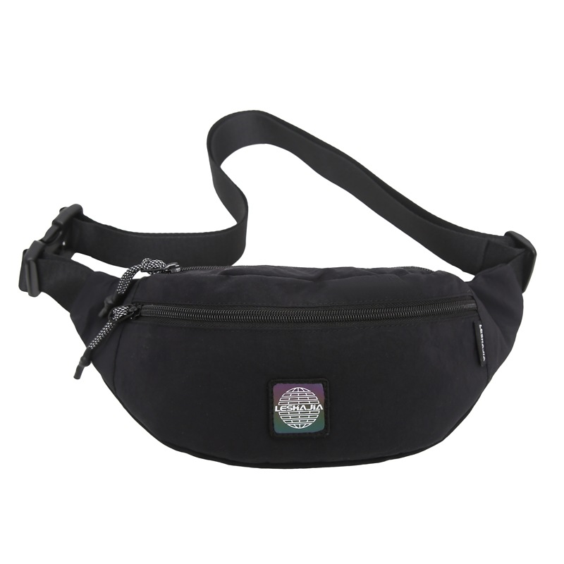 Single-shoulder bag, travel, leisure, cycling, portable sports crossbody bag, new Korean version, fashionable and simple chest bag, mobile phone bag Item Picture