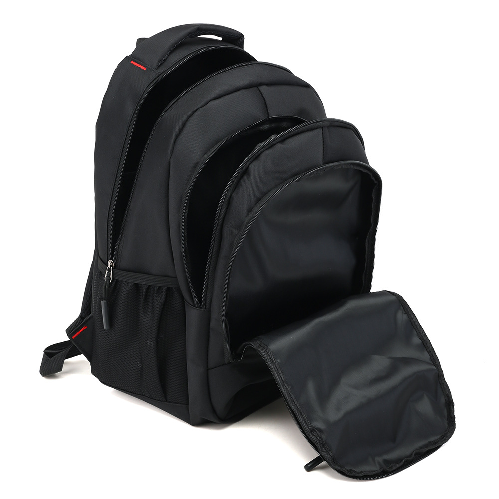Wholesale of new backpacks, business laptops, backpacks, men's fashionable, simple and casual travel bags, and student schoolbags Specification drawing