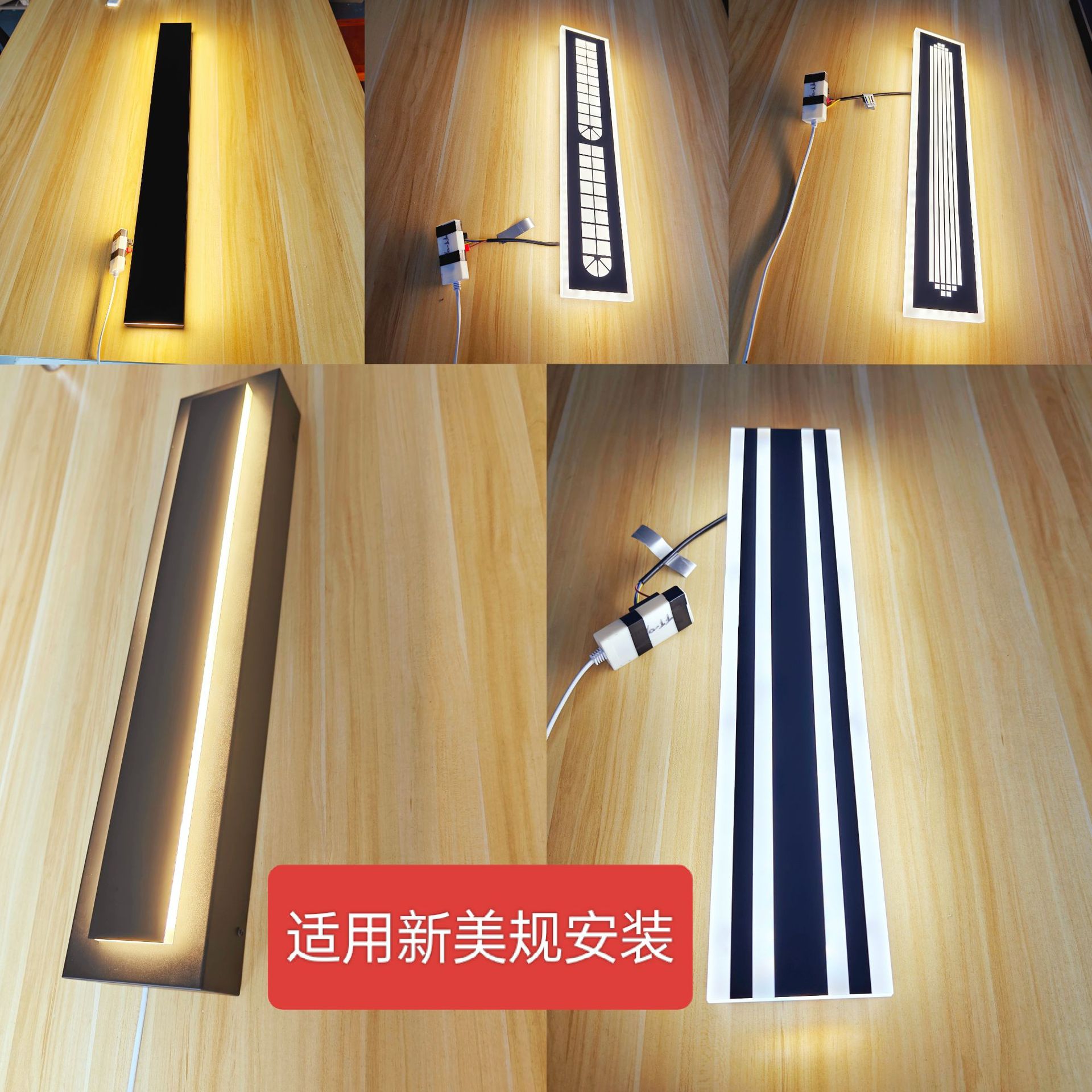 Outdoor wall lamps, waterproof outdoor terraces, hotel and villa gates, exterior walls, columns, modern and simple courtyard lamps, wall lamps full figure