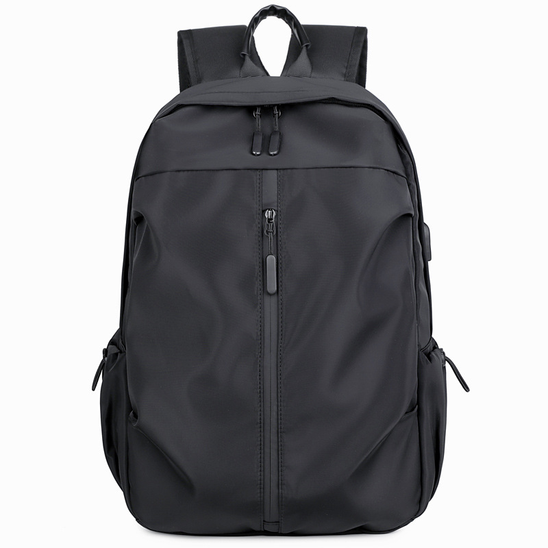 Wholesale trendy backpacks, men's casual water-resistant travel backpacks, large-capacity USB multi-functional computer backpacks Item Picture