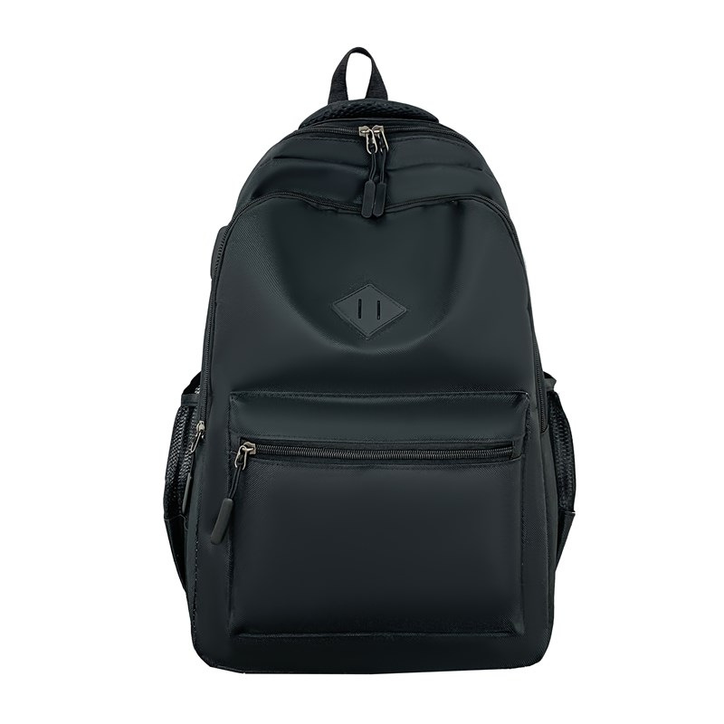Wholesale fashionable Oxford fabric backpacks, new simple and large-capacity, lightweight middle school schoolbags, business USB backpacks Item Picture