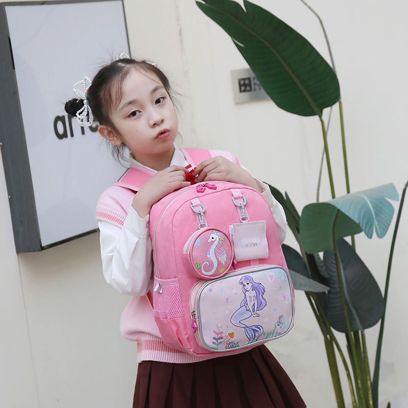 Children's schoolbags, kindergarten senior class, primary school students' backpacks, handbags, cartoon Spider-Man, Paw patrol, Pony backpacks details Picture