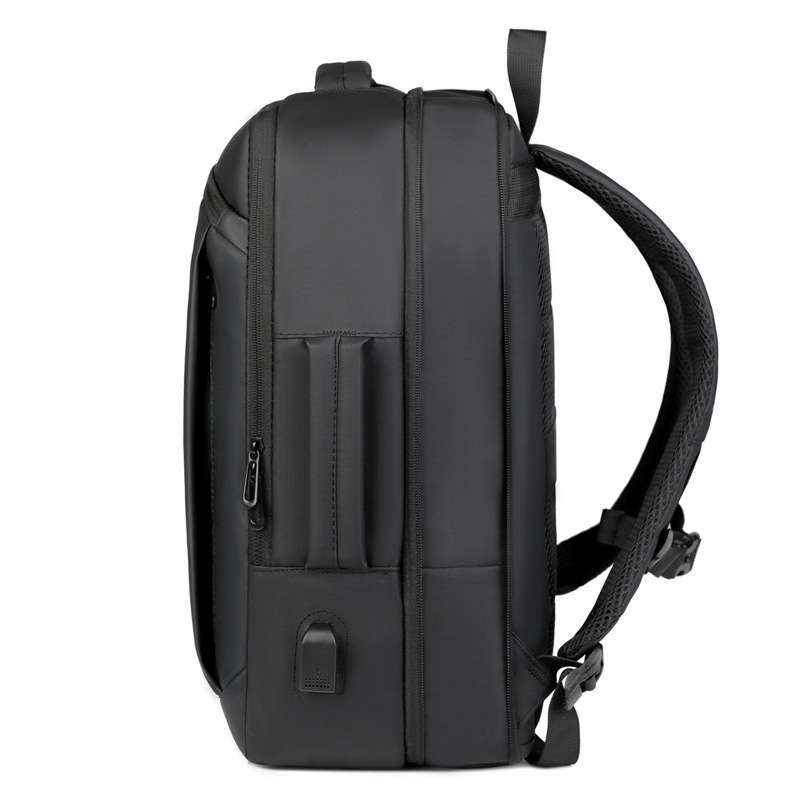 A new cross-border men's backpack, a trendy and fashionable multi-functional travel bag, water-resistant, business and leisure computer backpack details Picture