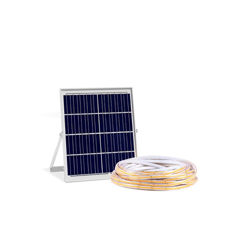 Courtyard light strips, ultra-bright outdoor waterproof solar sensor cob soft light strips, villa garden led flexible atmosphere lights Item Picture