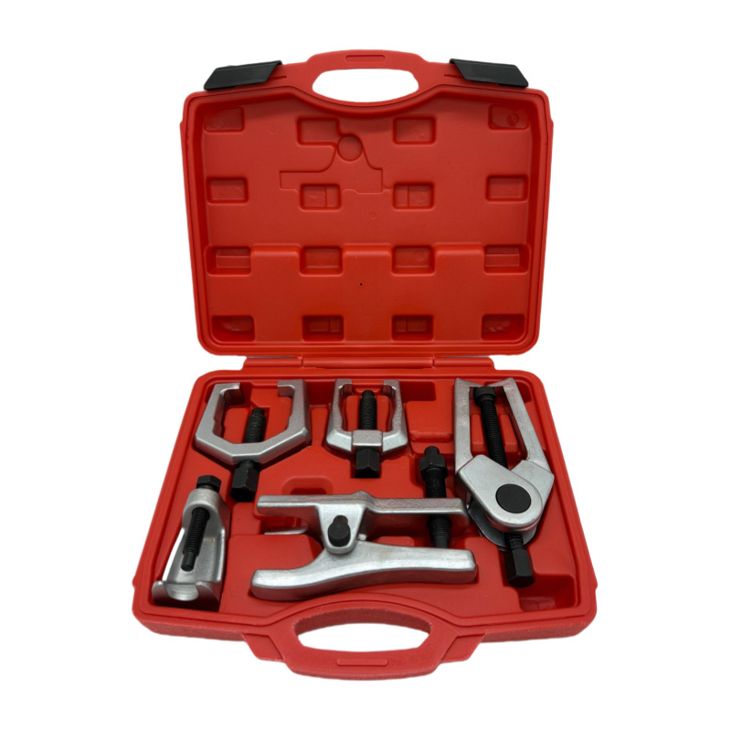 5-piece set of multi-functional ball head disassembly tools, car ball head remover, lower swing arm, cross pull rod, ball head disassembly pull details Picture