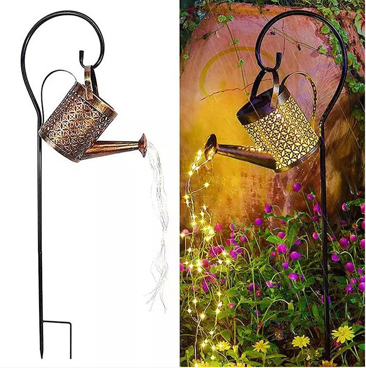 Cross-border solar outdoor lights, garden villa courtyard landscape atmosphere, water bottle lights, waterproof and creative wall-mounted lights Application Scenario