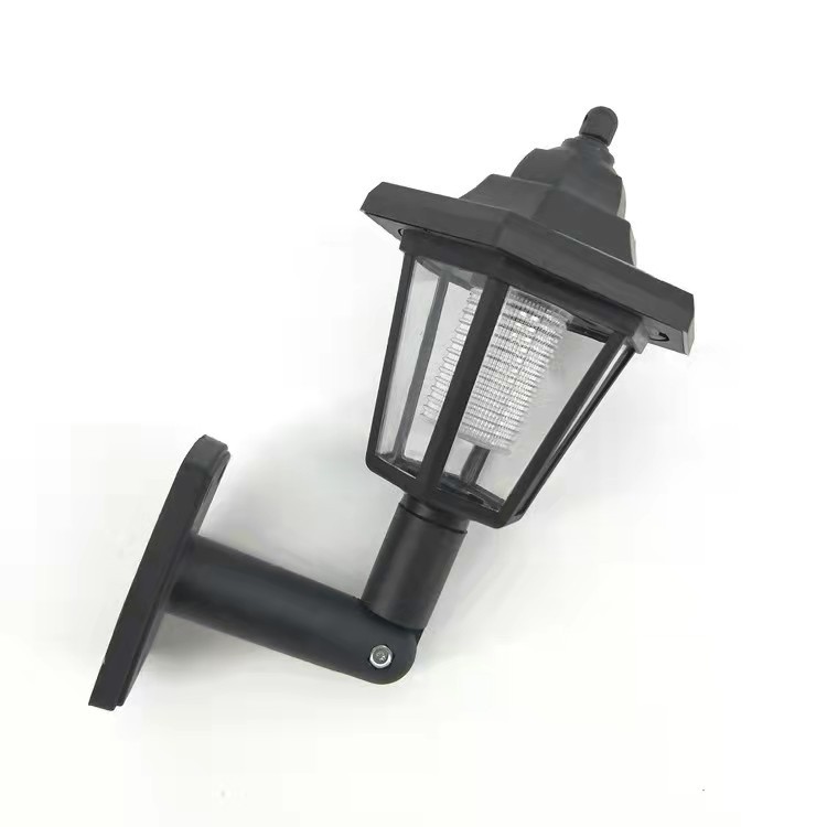 Solar outdoor wall lights, hexagonal wall lights, garden lights, ground plug lawn lights and landscape lights are dual-purpose full figure