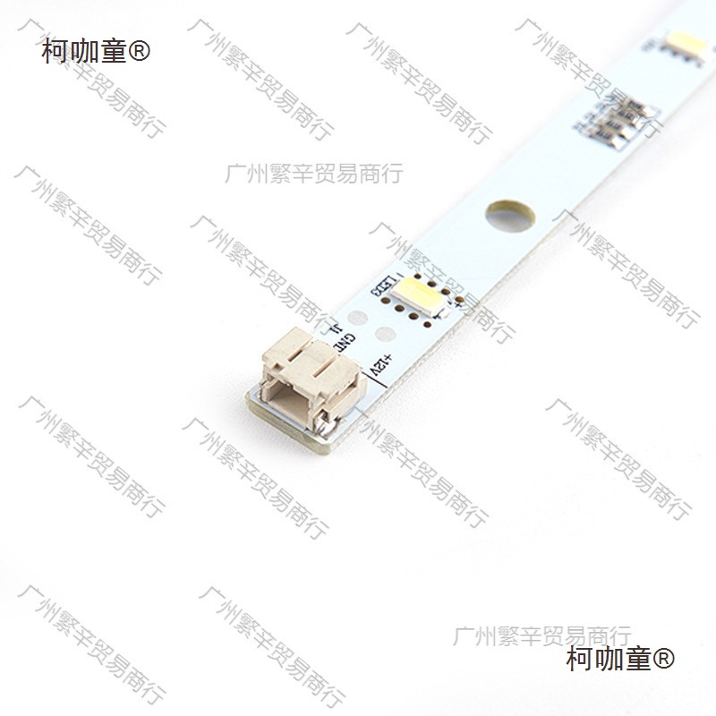 Rongshengxin refrigerator LED light strip E349766 MDDZ-162A 1629348 DC12V 2W Mattebao Specification drawing