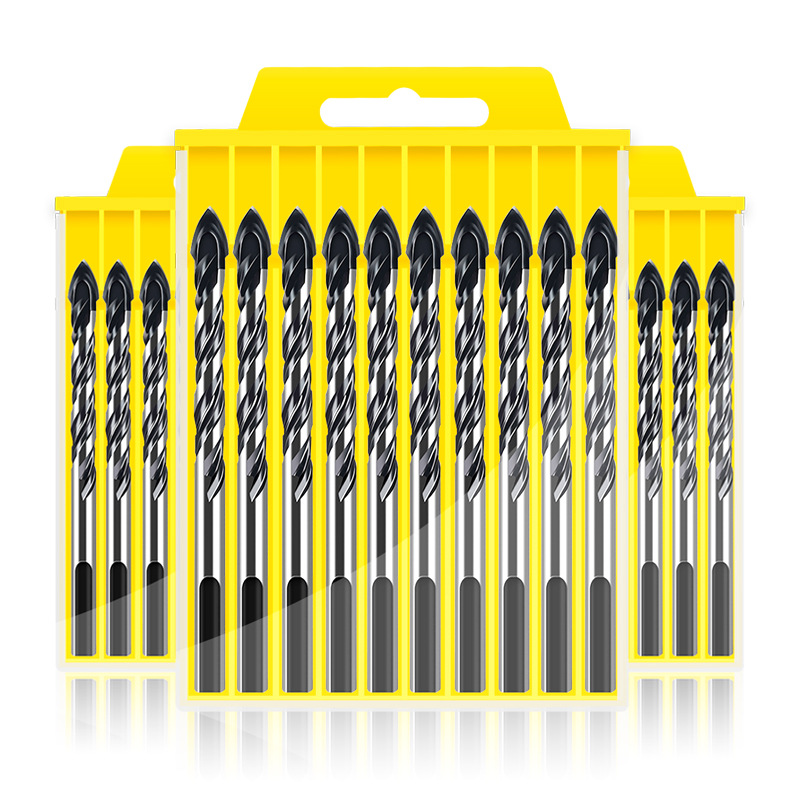 Hard alloy triangular drill, multi-functional ceramic tile, marble electric drill for drilling, high-hardness triangular drill bit Item Picture