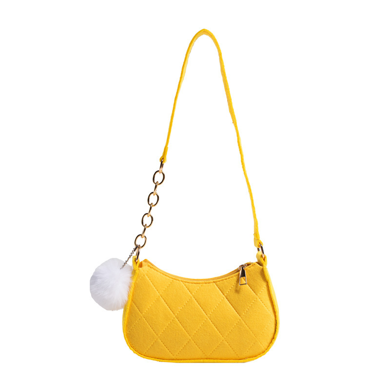 Fashionable and casual women's bag 2023 summer, fresh and trendy underarm bag, elegant and textured, single-shoulder stylish small square bag Item Picture