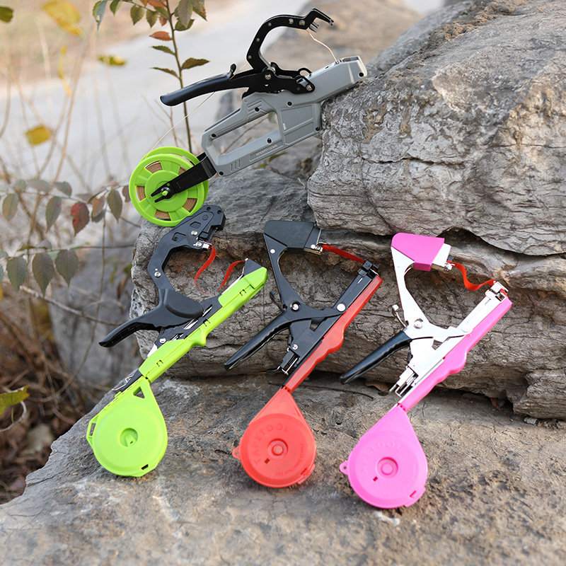 Garden tools: Greenhouse vegetable bundling machine, vine binding machine gun, branch binding machine, knot binding machine, grape branch binding machine details Picture