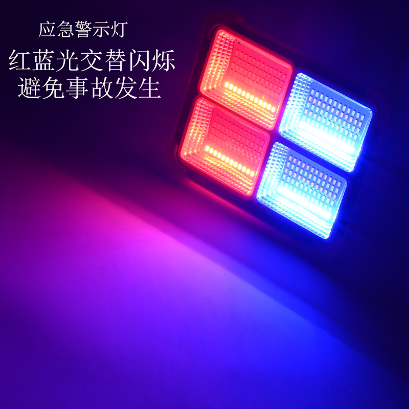 Solar-powered portable lamps, rechargeable floodlights, ultra-bright household night market street lamps, outdoor multi-functional camping emergency lights Application Scenario